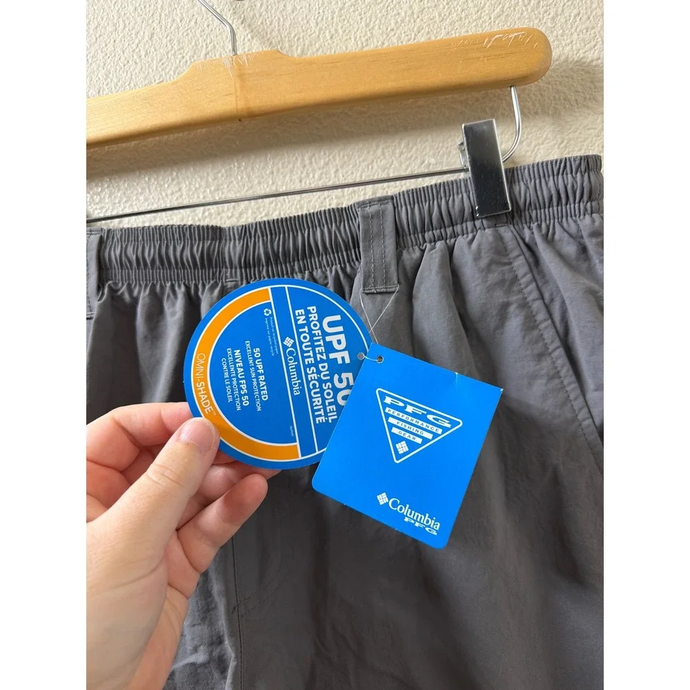 Men's NEW Columbia PFG Swim Trunks Size Medium 8inch length